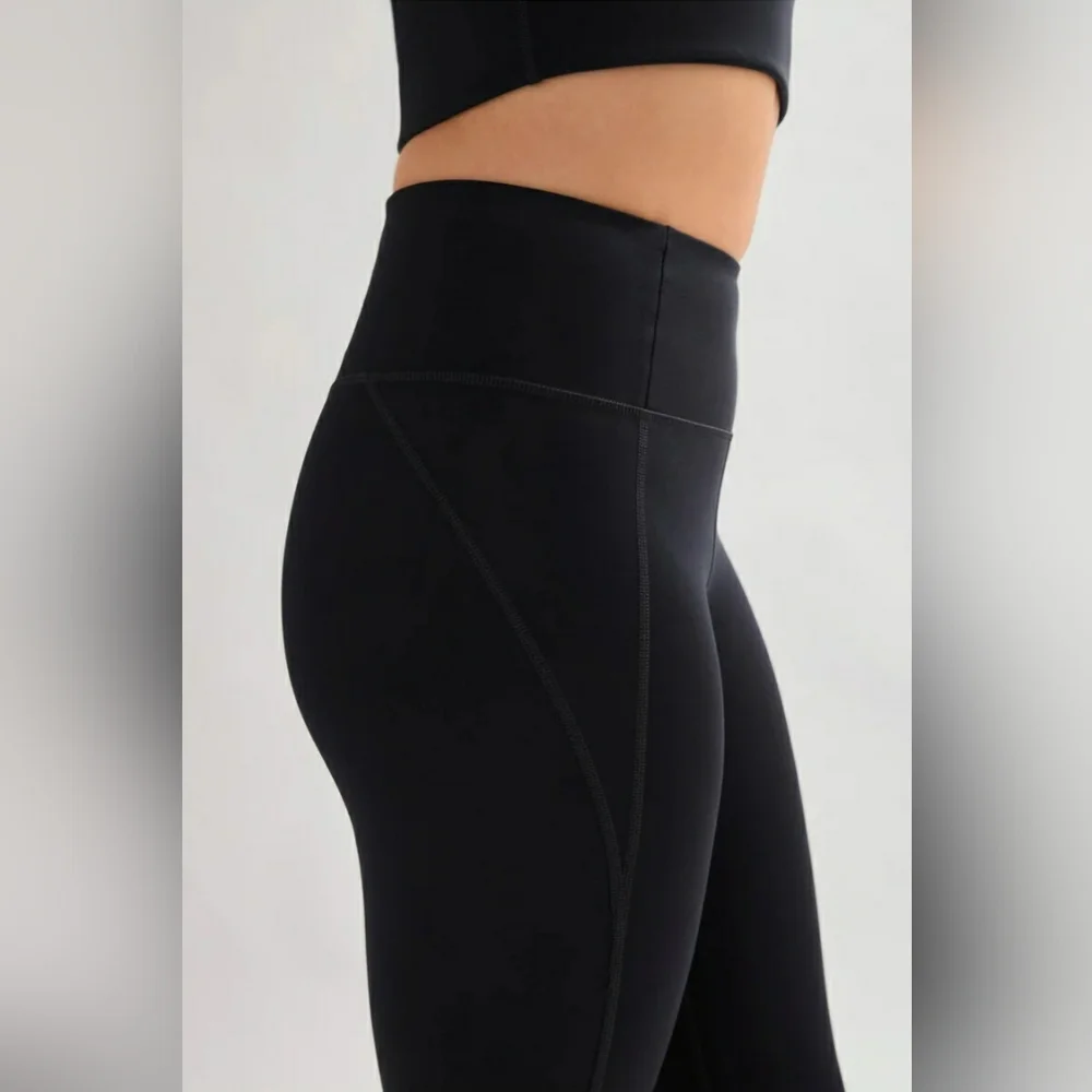 Girlfriend Collective SET Compression High Rise Leggings AND Bra NWT Sz Large - Picture 3 of 5